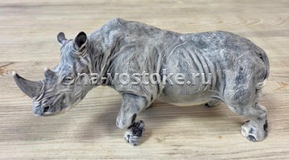 картинка Носорог 20*10 см, мраморная крошка от магазина Восточные сувениры