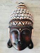 Сувенир Голова Будды 50 см, дерево албезия 