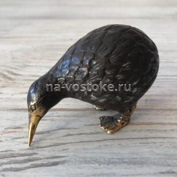 картинка Птичка киви 6,5*5,5  см, бронза от магазина Восточные сувениры