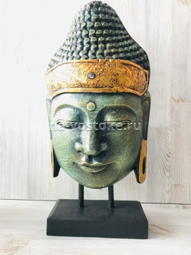 картинка Голова  Будды  50 см, дерево албезия  от магазина Восточные сувениры